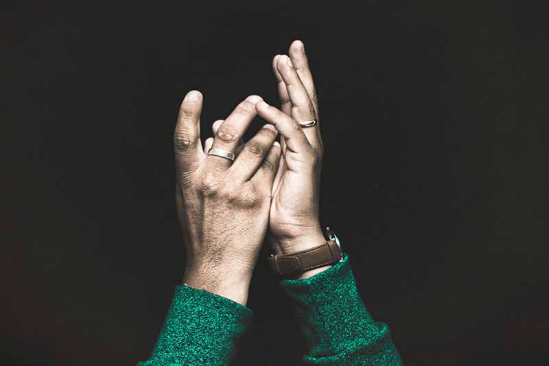 Picture of hands doing sign language